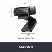 Logitech C920 HD Pro Webcam — 1080p, Dual-Mic, 78° - image 3