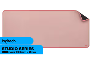 Logitech Desk Mat Studio Series Mouse Mat Darker Rose Logitech Desk Mat Studio Series Mouse Mat Darker Rose - Image 1