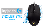 Logitech G102 Lightsync RGB Gaming Mouse — 8,000 DPI (Black) - image 1