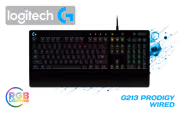 Logitech G213 Prodigy RGB Gaming Keyboard | Fast Keys - image 1