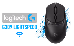 Logitech G309 Lightspeed Wireless Mouse Black Logitech G309 Lightspeed Wireless Mouse Black - Image 1