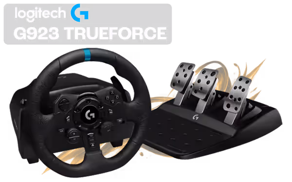 Logitech G923 TRUEFORCE Racing Wheel for PS & PC - image 1 Logitech G923 TRUEFORCE Racing Wheel for PS & PC - image 1