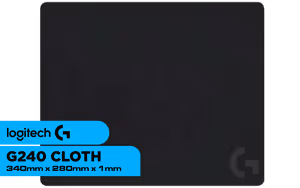 logitech-g240-cloth-gaming-mouse-pad-340x280x1mm logitech-g240-cloth-gaming-mouse-pad-340x280x1mm - Image 1