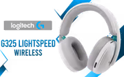 Logitech G G325 Lightspeed Wireless Gaming Headset - White - image 1