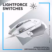 Logitech G G502 X Wired Gaming Mouse — HERO 25K, LIGHTFORCE - image 12