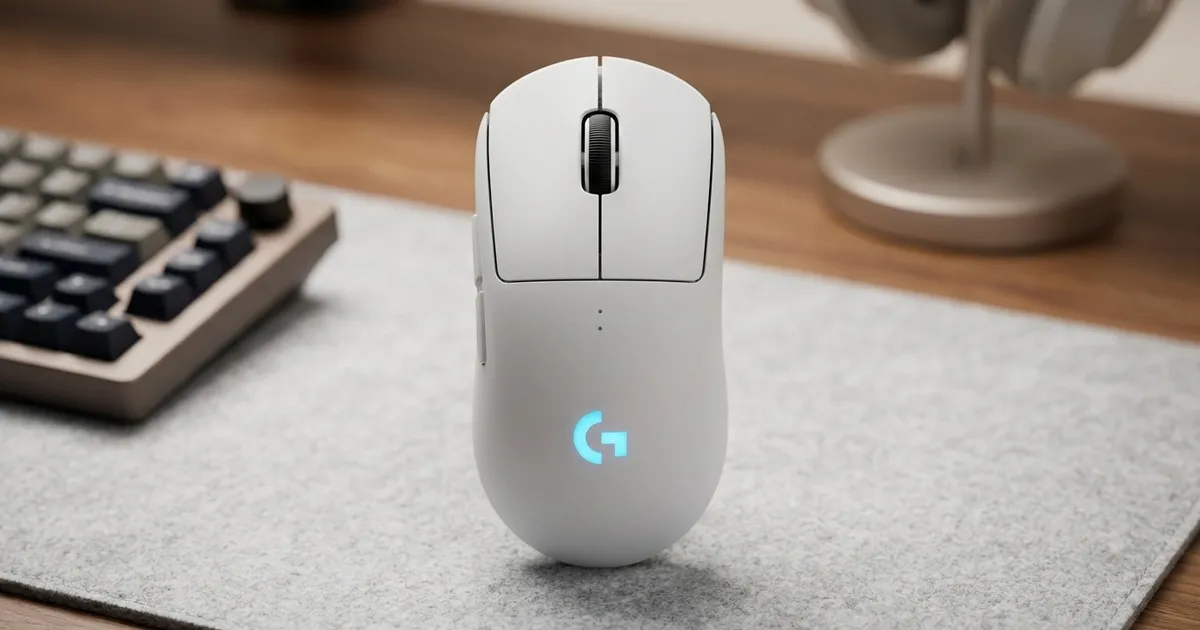 Logitech G PRO 2 LIGHTSPEED Wireless Gaming Mouse (White) | Evetech