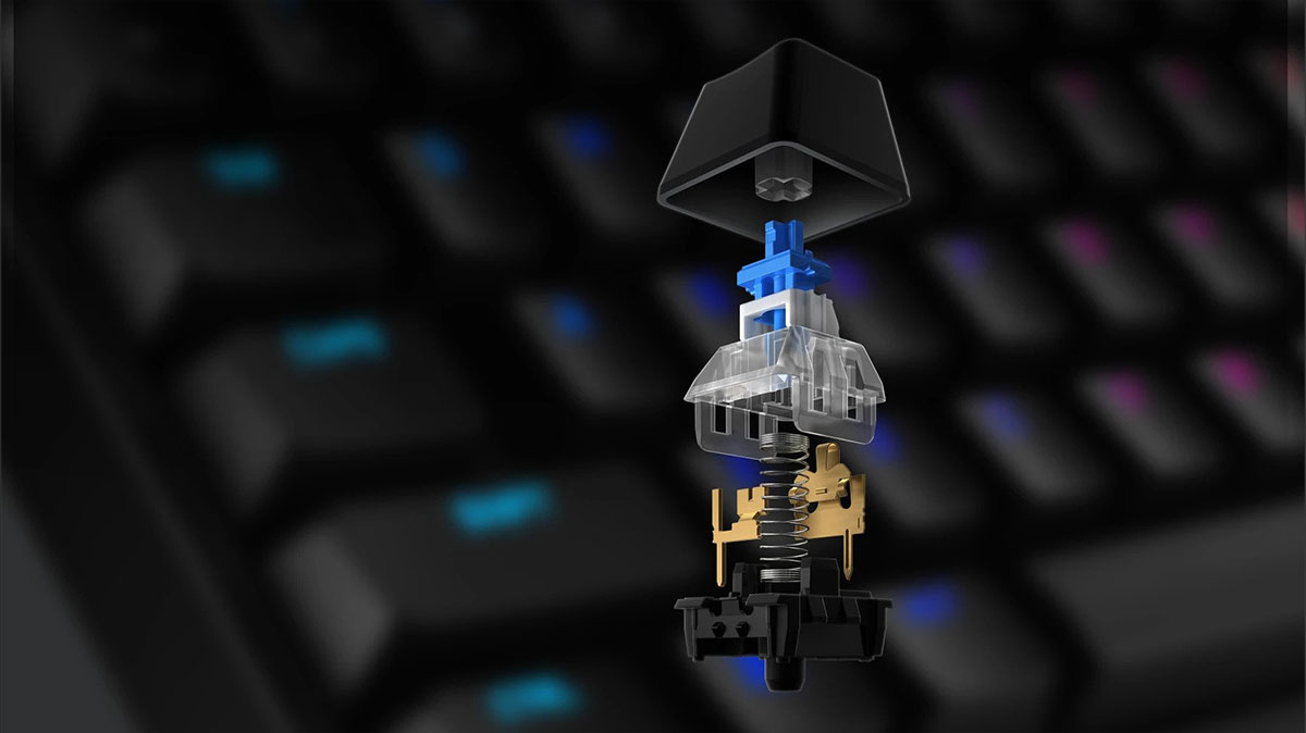 Logitech G Pro RGB Mechanical Gaming Keyboard - GX Clicky Switches
