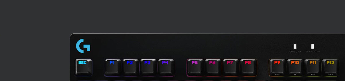 Logitech G Pro RGB Mechanical Gaming Keyboard - Programmable Macros