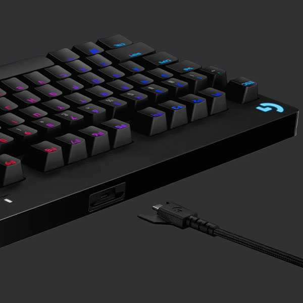 Logitech G Pro RGB Mechanical Gaming Keyboard - Detachable Cable