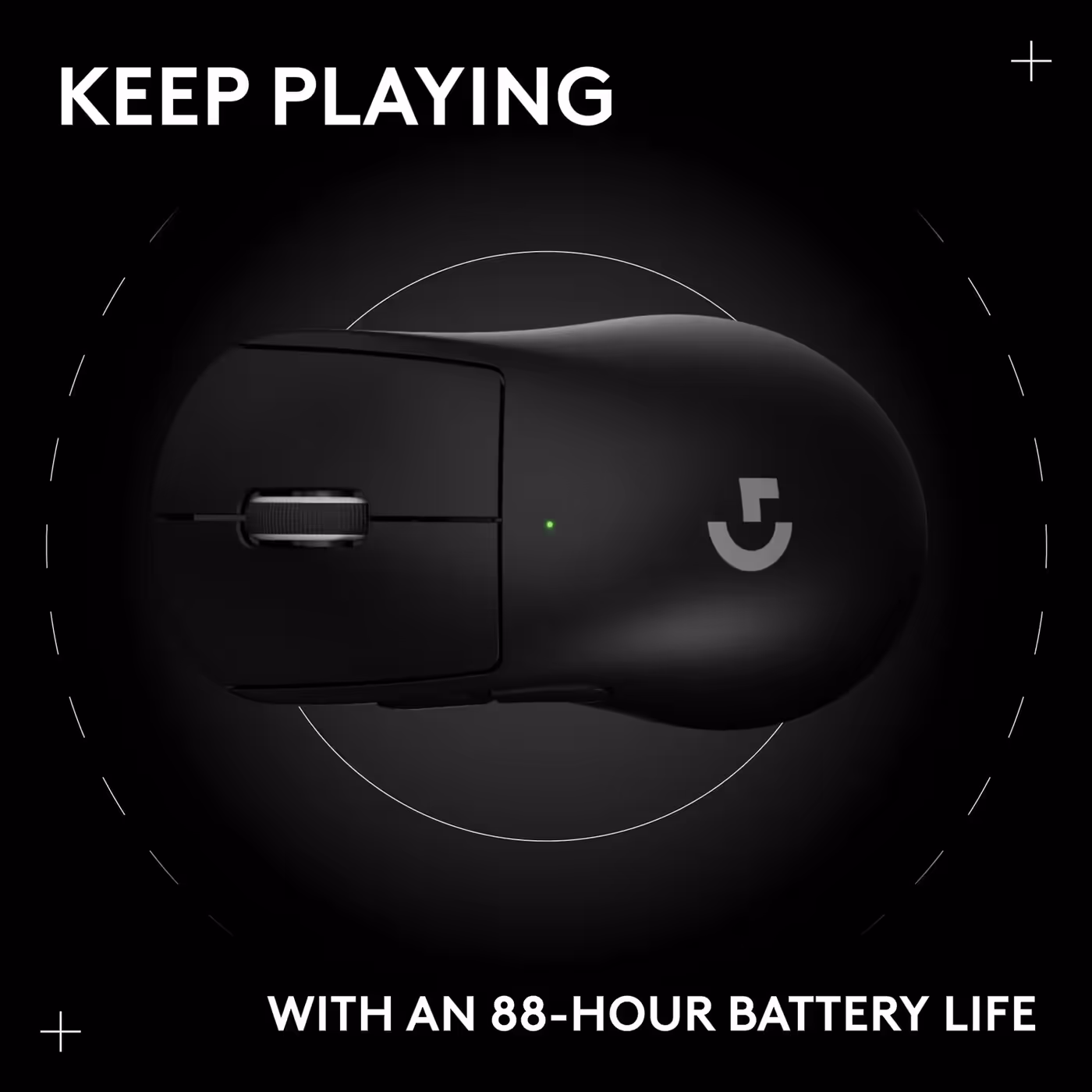 PRO X SUPERLIGHT 2 DEX SE battery life