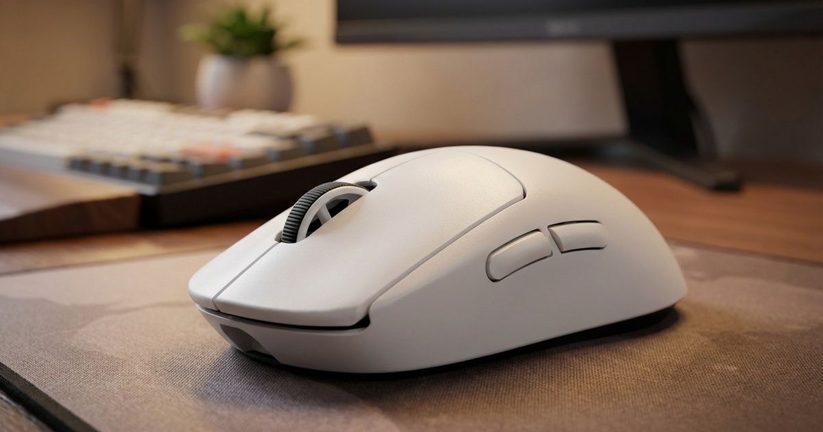 Logitech G PRO X SUPERLIGHT 2 Wireless Gaming Mouse — Lightweight