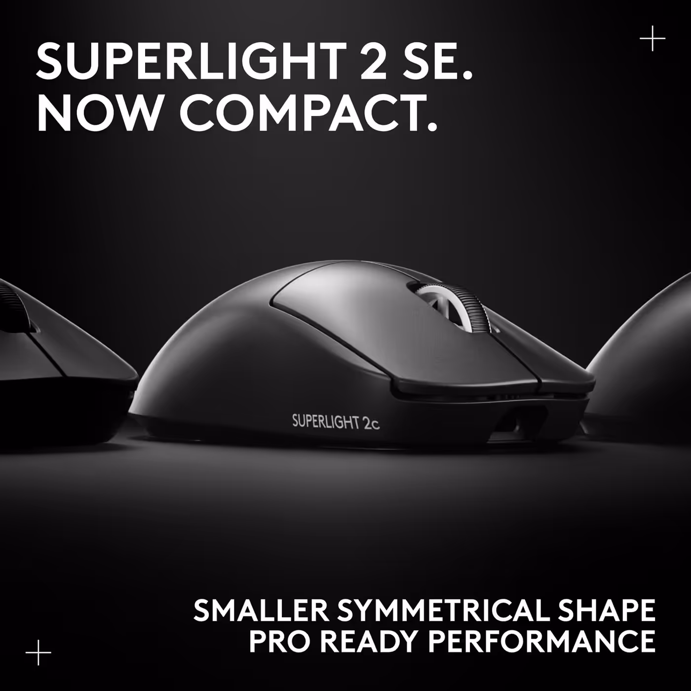 PRO X SUPERLIGHT 2c SE compact shape
