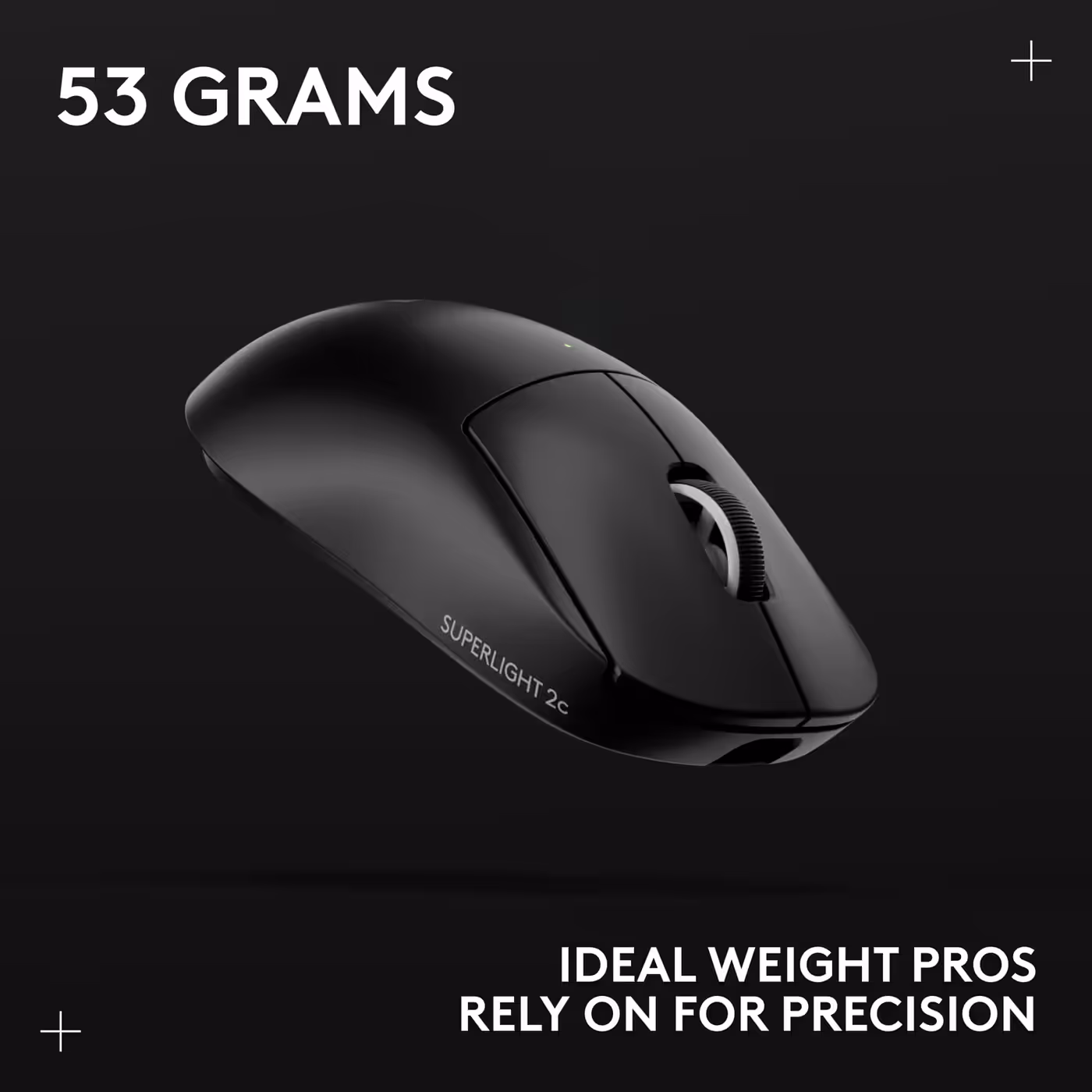 PRO X SUPERLIGHT 2c SE at 53 grams