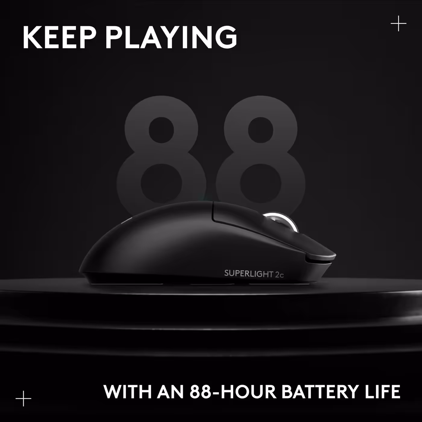 PRO X SUPERLIGHT 2c SE battery life