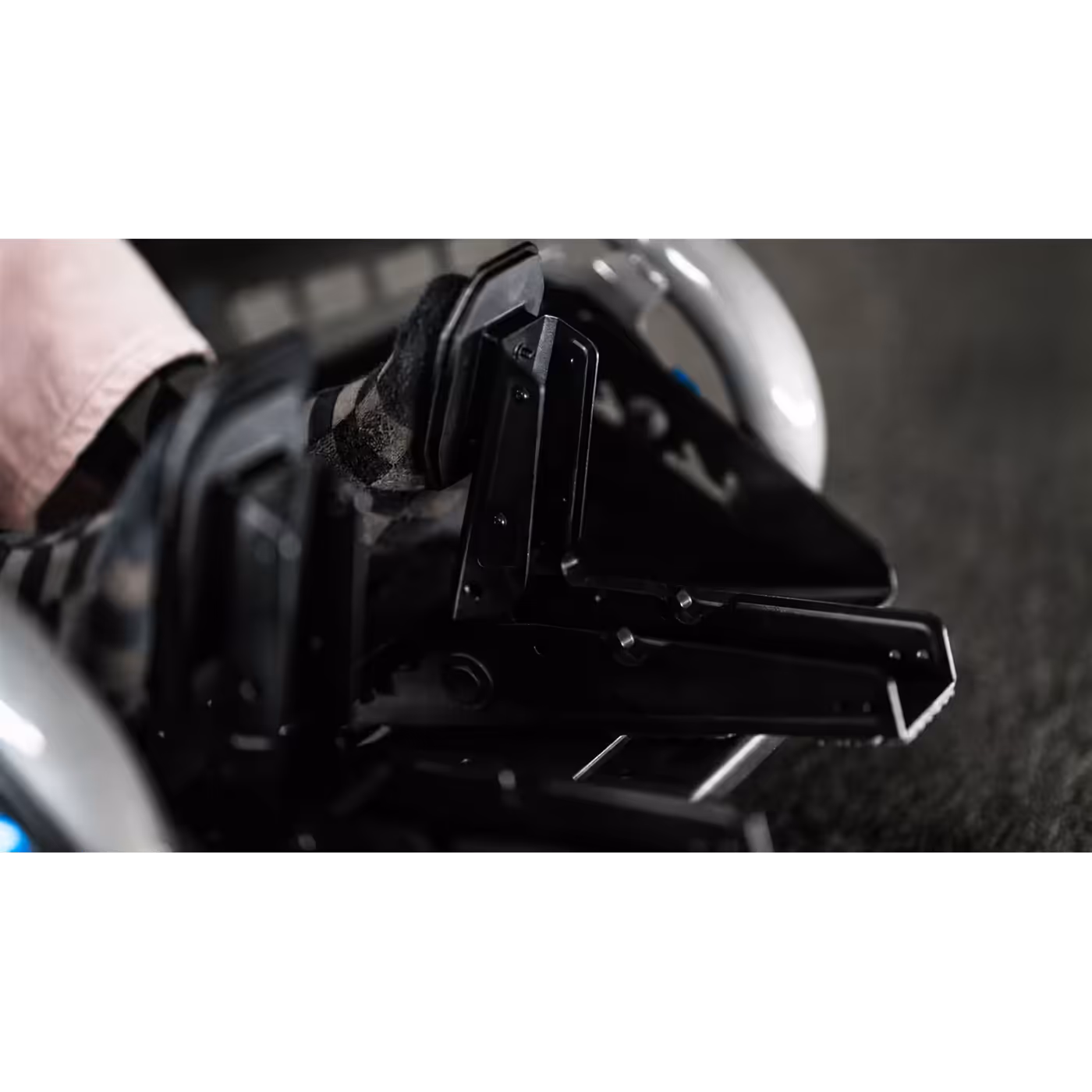 Close-up of an RS Pedals SE pedal