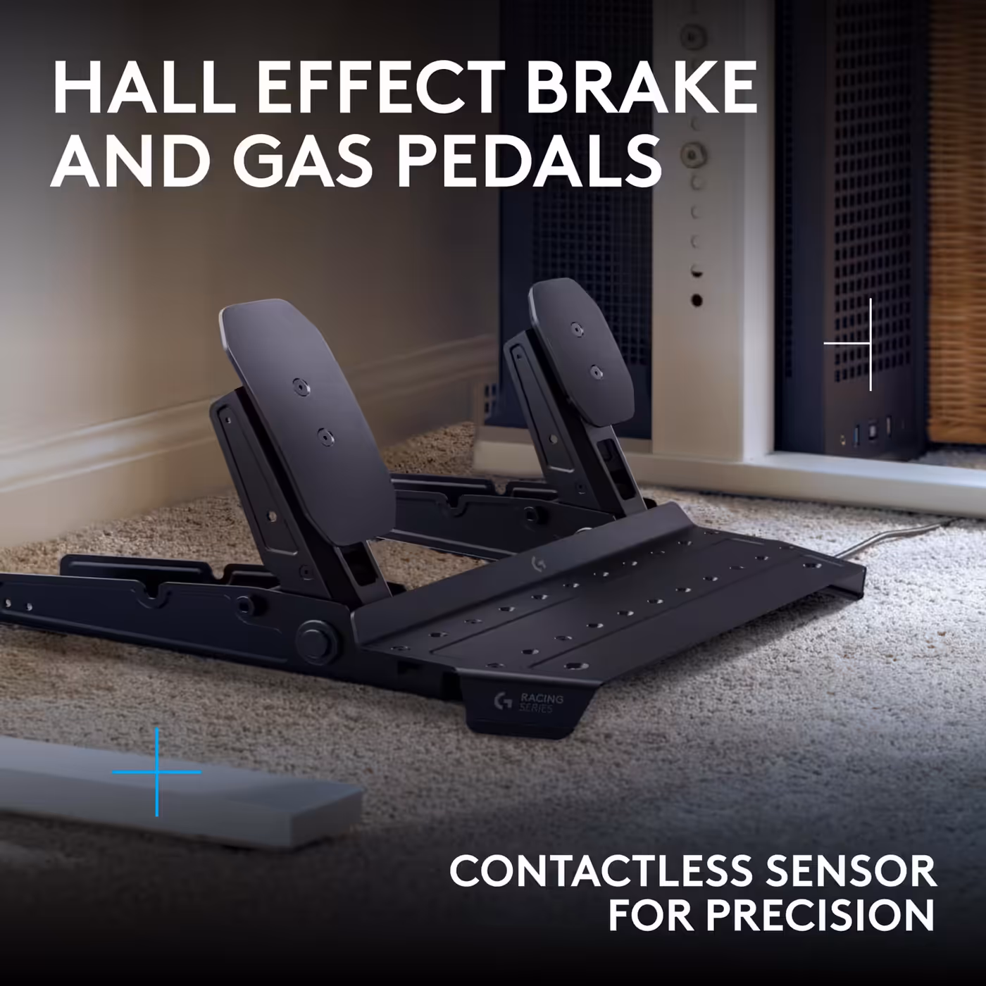 RS Pedals SE hall effect brake and gas pedals