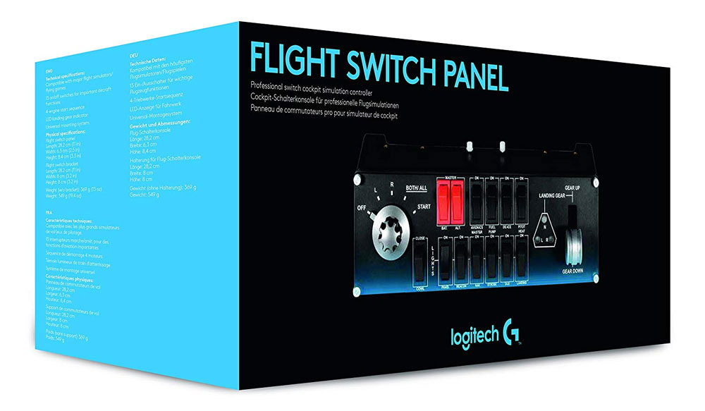 Logitech G Saitek Pro Flight Switch Panel - Best Deal - South