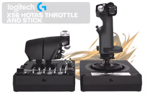 Logitech G X56 RGB Throttle And Stick Simulation Controller Logitech G X56 RGB Throttle And Stick Simulation Controller - Image 1