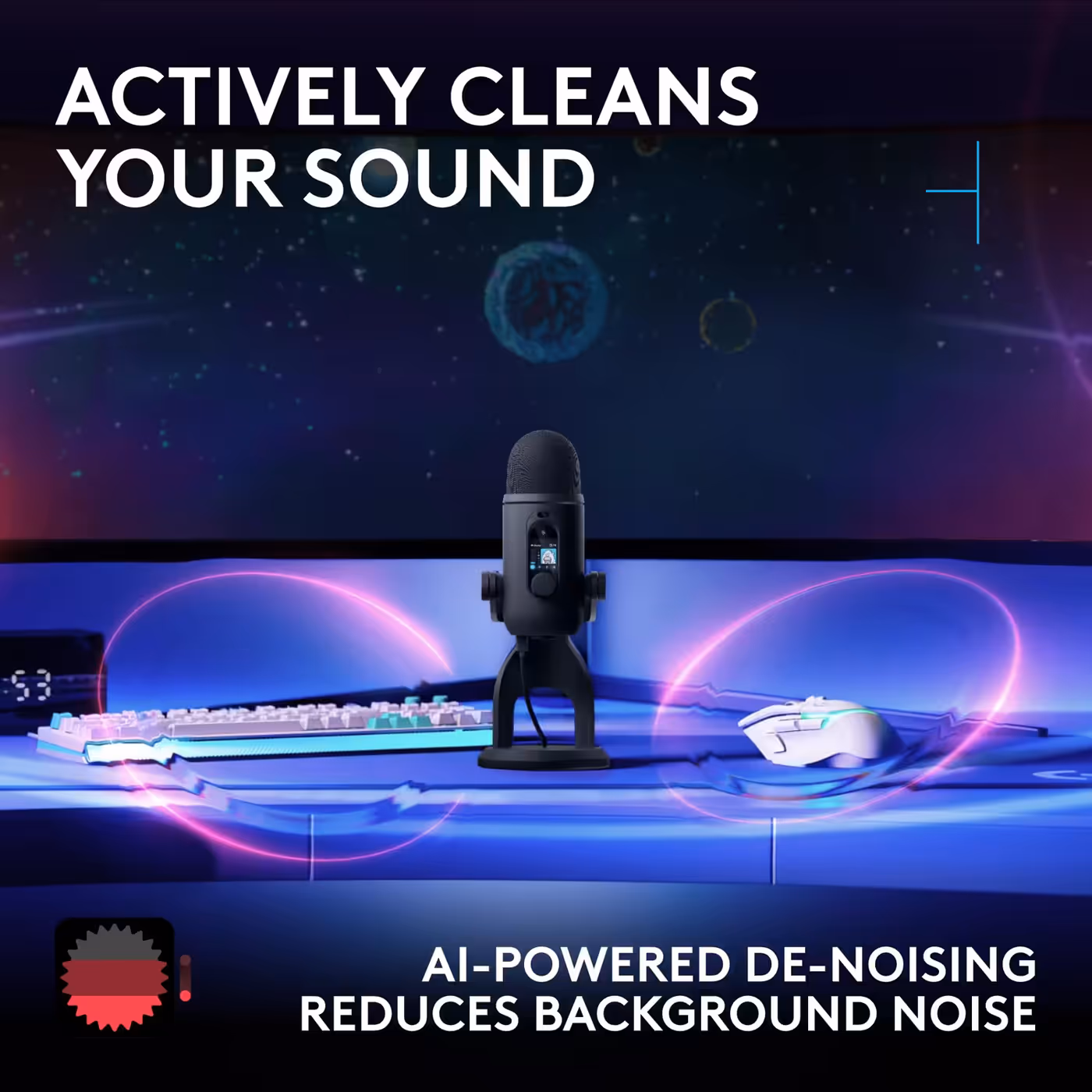 YETI 2 AI-powered de-noising