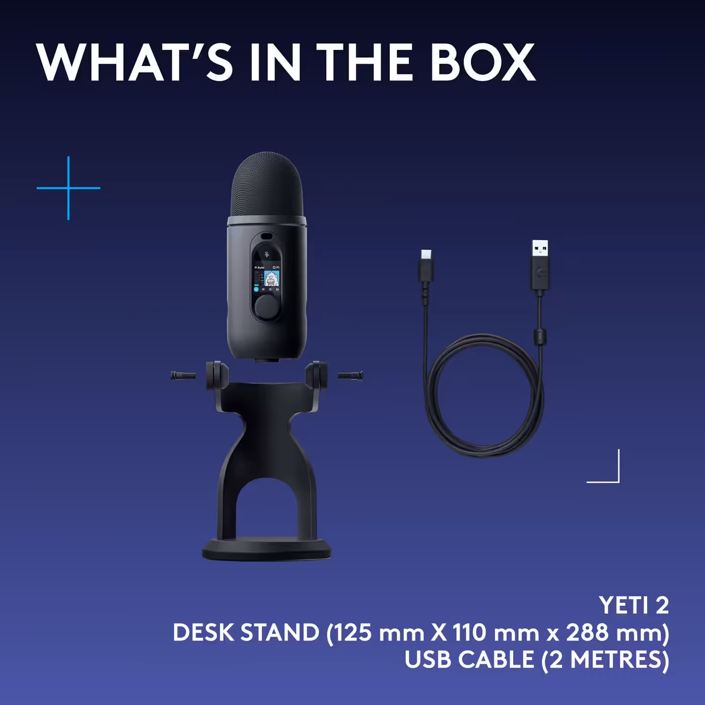 What is in the YETI 2 box