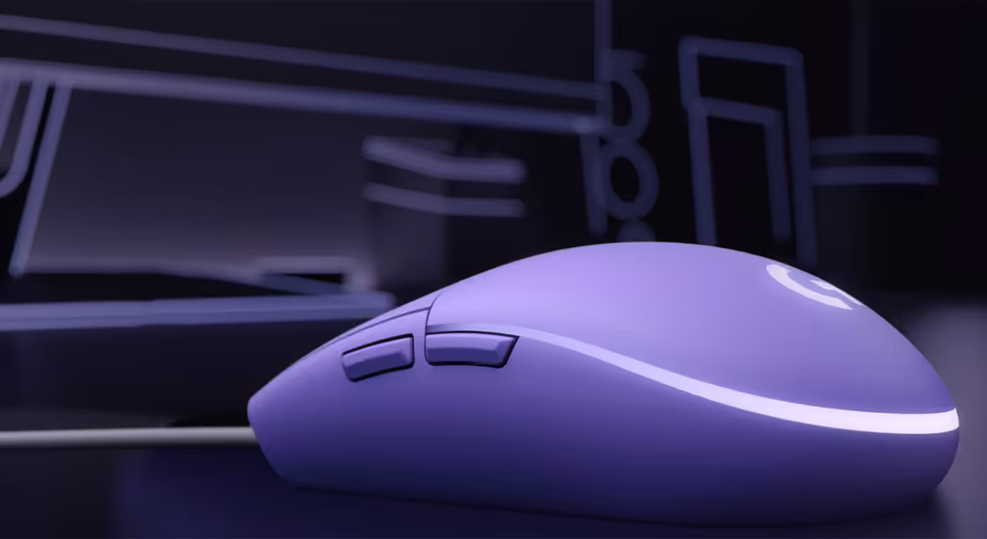 Logitech G102 Ergonomic Gaming Mouse