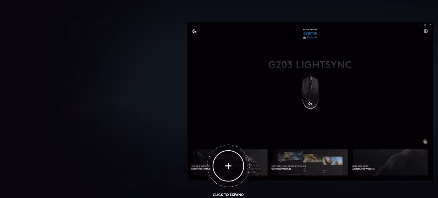 Logitech G HUB Software for G102 Gaming Mouse