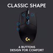 Logitech G102 Lightsync RGB Gaming Mouse — 8,000 DPI (Black) - image 9