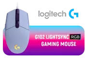 Logitech G102 Lightsync RGB Gaming Mouse - Lilac | Precision & Style - image 1