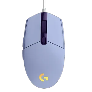 Logitech G102 Lightsync RGB Gaming Mouse - Lilac | Precision & Style - image 2