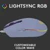 Logitech G102 Lightsync RGB Gaming Mouse - Lilac | Precision & Style - image 8