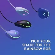 Logitech G102 Lightsync RGB Gaming Mouse - Lilac | Precision & Style - image 13