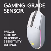 Logitech G102 Lightsync RGB Mouse — 8,000 DPI, 6 Buttons - image 9