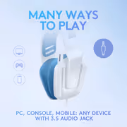 Logitech G335 Wired Gaming Headset, 40mm Drivers - image 2