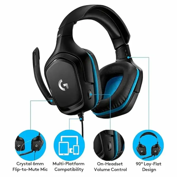 Logitech G432 Gaming Headset - Immersive Sound & Comfort | Evetech