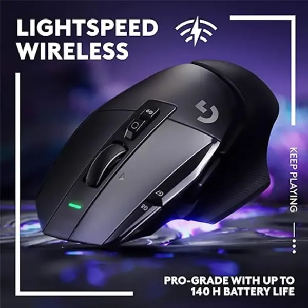 Logitech G502 X LIGHTSPEED — Wireless Gaming Mouse, HERO 25K | Evetech