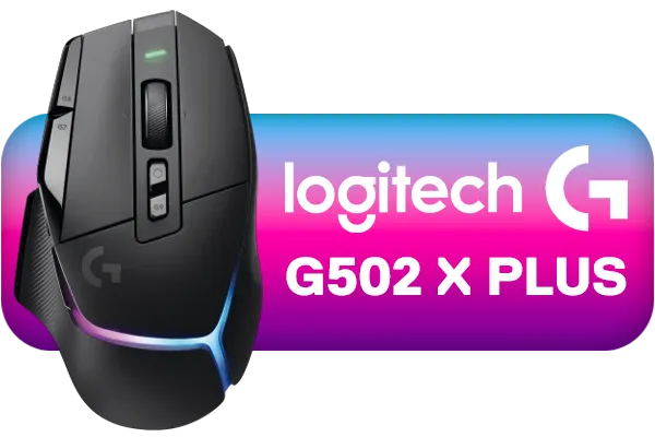 Logitech G502 X PLUS Wireless RGB Gaming Mouse