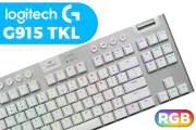 Logitech G915 TKL Wireless RGB Mechanical Gaming Keyboard - White - image 1