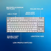 Logitech G915 X TKL Wireless RGB Keyboard - White - image 12