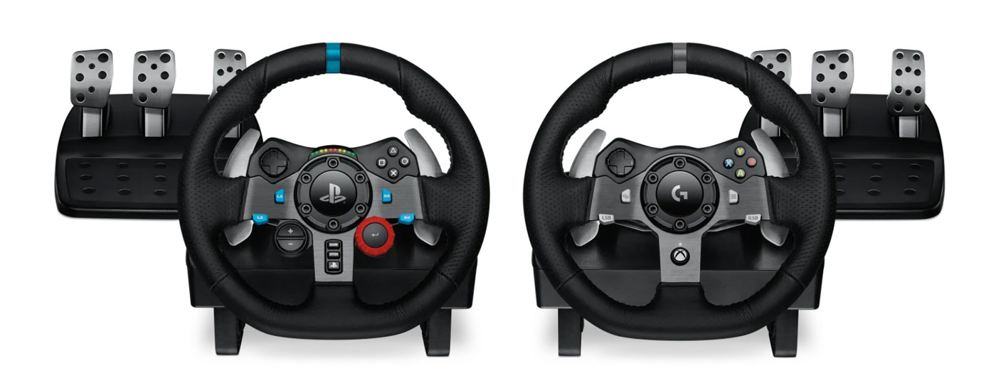 Logitech G29 Driving Force Racing Wheel — 900° Dual-Motor | Evetech