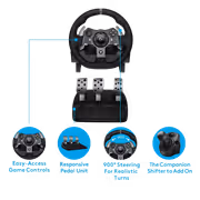 Logitech G920 Driving Force Racing Wheel – 900° Dual-Motor Force - image 11