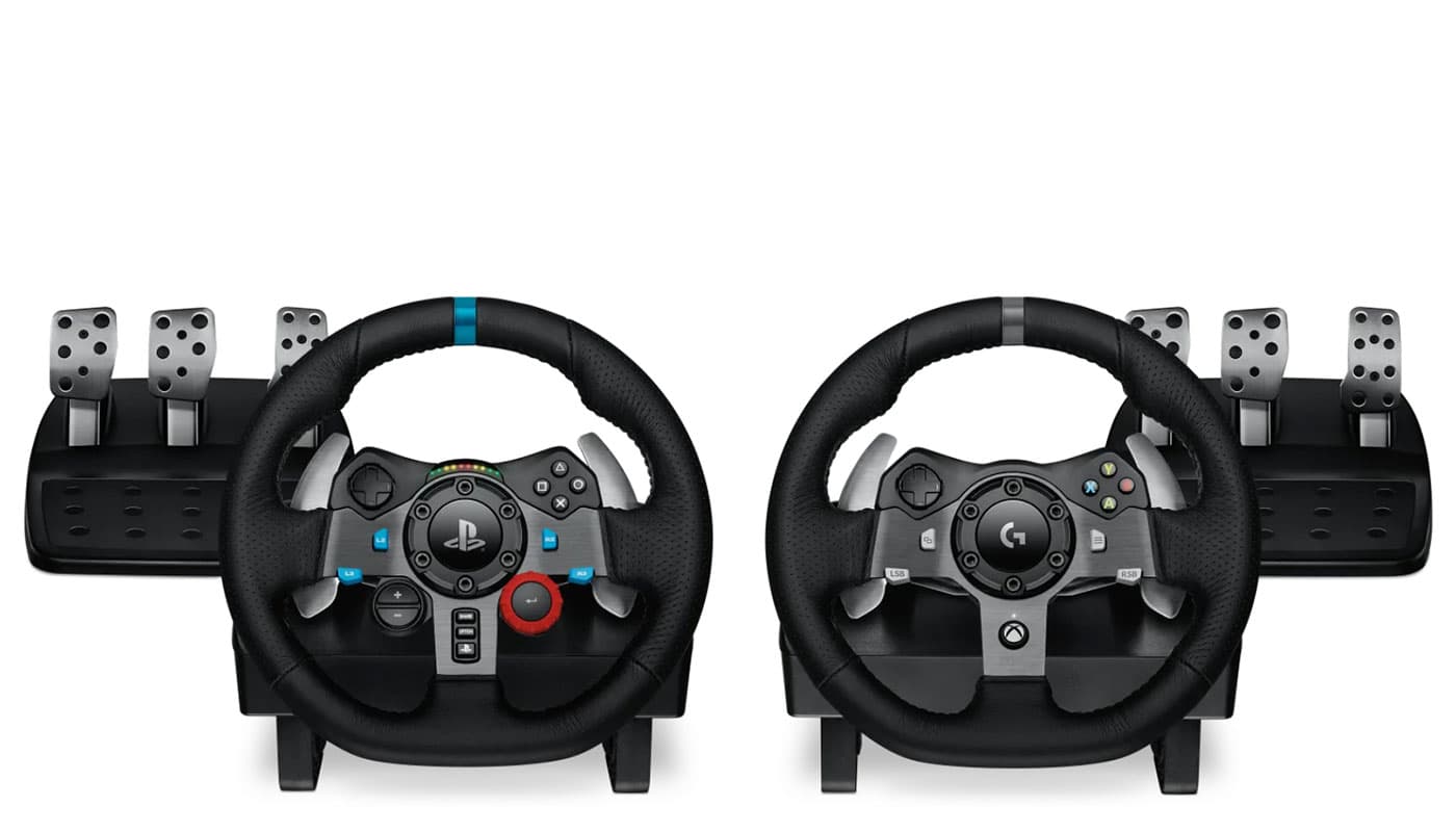 Logitech G920 Driving Force Racing Wheel – 900° Dual-Motor Force