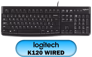 Logitech K120 Wired Keyboard Logitech K120 Wired Keyboard - Image 1