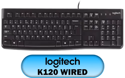 Logitech K120 Wired Keyboard - Image 1
