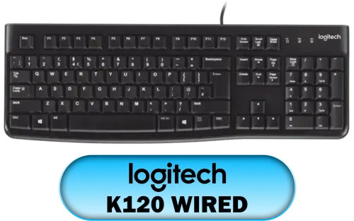 Logitech K120 Wired Keyboard Logitech K120 Wired Keyboard - Image 1