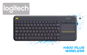 logitech-k400-plus-wireless-touch-keyboard logitech-k400-plus-wireless-touch-keyboard - Image 1