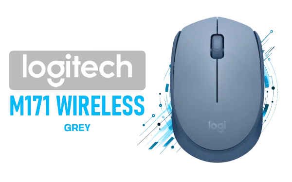 Logitech M171 Wireless Mouse Grey 2.4GHz Optical - image 1 Logitech M171 Wireless Mouse Grey 2.4GHz Optical - image 1