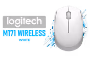 Logitech M171 Wireless Mouse - 1000 DPI, White - image 1