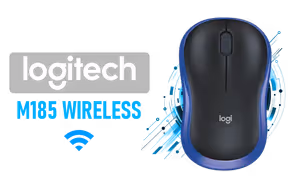 logitech-m185-wireless-mouse-blue - Image 1