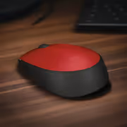 Logitech M171 Wireless Mouse — Red, 10m Range, USB Receiver - image 3
