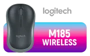 Buy Logitech M185 Wireless Mouse - Grey | Comfortable & Reliable - image 1